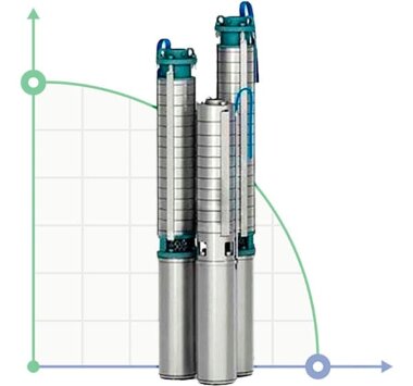 ЭЦВ 8-16-100 насос глубинный для скважин с нержавеющим корпусом и рабочим колесом — BTS Engineering
