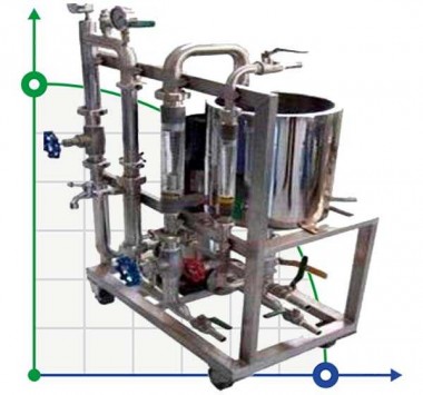 CMP-01 мікрофільтраційна пілотна установка з керамічними мембранами — BTS Engineering