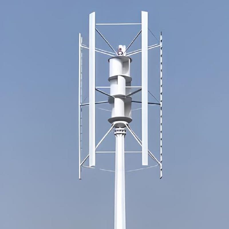 H-type wind turbine RX-HV50K 50 kW vertical фото 1 — BTS Engineering