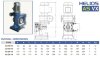 Pompa chemiczna wężowa FLUIMAC HELIOS AS 10 VX 45 l/h, 0,22 kW, 45 obr/min, z regulacją wydajności фото 5 — BTS Engineering