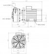 Horizontal centrifugal pump MB 155, PP, EPDM, B фото 3 — BTS Engineering