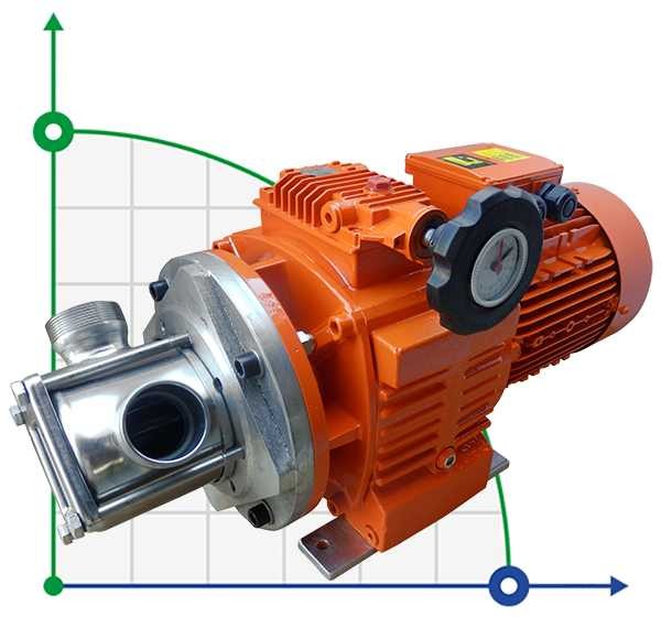 AlphaDynamic AD40.1/03 3kW impeller pump with mechanical variator фото 1 — BTS Engineering