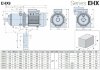 Bomba multietapa horizontal para tratamiento de aguas EHX 9/7, 3 kW, 14,4 m3/h, 84 m, 380 V/T, AISI 304 (EBARA MATRIX) фото 3 — BTS Engineering