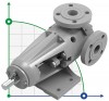 Bomba de engranajes de acero inoxidable Kupar KIP 1 pulgada-C para productos químicos viscosos, AISI 316, 0,2-2 m3/h фото 1 — BTS Engineering