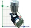 Насос дозування сірчаної кислоти AQUA MSB, AISI 316L, 110 л/год, 8 бар, 0,18 кВт, 380В мембранний моторний фото 1 — BTS Engineering
