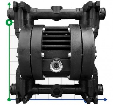 RUBY 115V-P-TVT-T насос пневматический мембранный — BTS Engineering