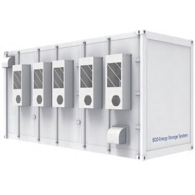Contenedor de baterías refrigerado por aire ECO B20FT3404WS LiFePO4 — BTS Engineering