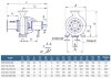 Насос стічних-масних середовищ 2СМ 150-125-315/6а, 7,5 кВт, 1000 об/хв (без двигуна) фото 4 &mdash; BTS Engineering