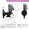 Edelstahl Kalkdosier-Motormembranpumpe AQUA MSB, AISI 316L, 207 l/h, 8 bar, 0,18 kW, 380V фото 2 — BTS Engineering