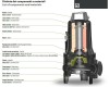 Погружной насос Dreno GX-EX 50-2/110 M с системой измельчения фото 2 — BTS Engineering