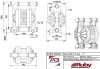 Bomba neumática de membrana RUBY 025V-P-TVT-T фото 2 — BTS Engineering