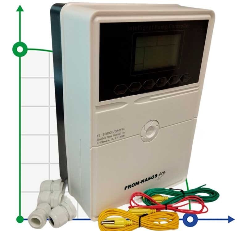 Pumpensteuerung Y1-15000D, ABS-Kunststoff, 3-phasig 380V-415V, 2,2-15 kW фото 1 — BTS Engineering