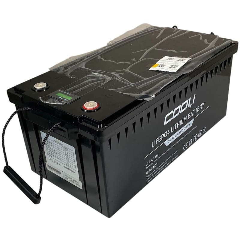 Batterie au lithium-fer-phosphate (lithium-ferreux) CL-25.6V 200Ah, LiFePO4, LFP Coque ABS sur pied avec Bluetooth et écran фото 1 — BTS Engineering