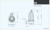 Dreno BIC EVO 40-2/056 M submersible pump with two-channel impeller фото 4 — BTS Engineering