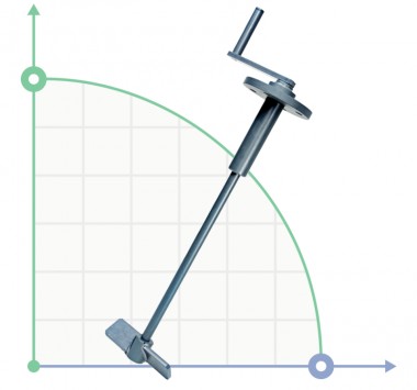 Миксер ручной промышленный PVC 60 см — BTS Engineering
