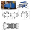Dismountable wide-gap countercurrent heat exchanger TRSHP 150-32/1.5 фото 2 — BTS Engineering