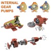Pompe à engrenages Kupar KIP 2 pouces-C, AISI 316, 2,5-14 m3/h pour produits chimiques visqueux фото 5 — BTS Engineering
