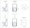 Pompa dozująca z elektromagnesem membranowym PDE HC151+ CL(J) M60 240V PVDF-CE-VT, 1-10 l/h, 7-1 bar фото 3 — BTS Engineering