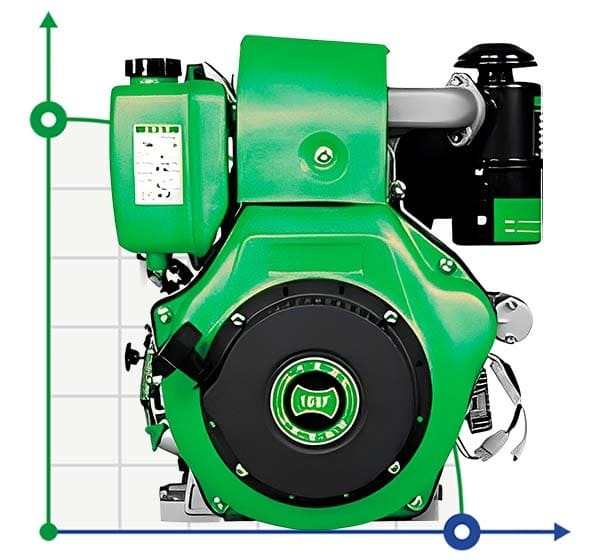 Motor diesel accionado por la TDF PD 186, 5,7 kW, 3000 rpm фото 1 — BTS Engineering
