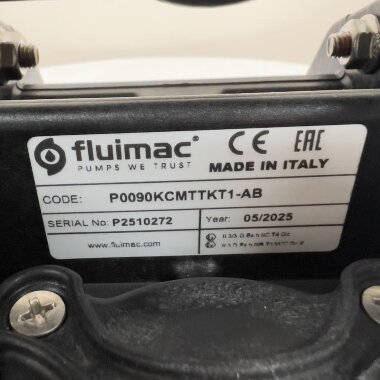 Пневматический мембранный насос для серной кислоты PHOENIX P90 PVDF SANTOPRENE+PTFE, 100 л/мин — BTS Engineering