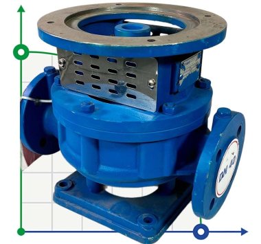 BTKF-I 40-160, 3 kW - насосная часть in-line (3000) — BTS Engineering