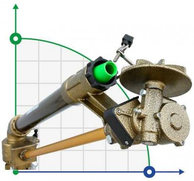 Sprinkler for irrigation JET35T-BSP — BTS Engineering