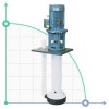 Pompe centrifuge verticale IM 180, PVDF, 1250 mm, 11 kW фото 1 — BTS Engineering