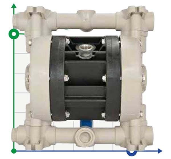 Пневматический мембранный насос BOXER 50 PP IB50-P-D-DPD-- фото 1 — BTS Engineering