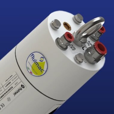 Tauchpumpe für Gasbrunnen: FLUIMAC PIEZO PUMP 1, PVDF, 8 l/min — BTS Engineering