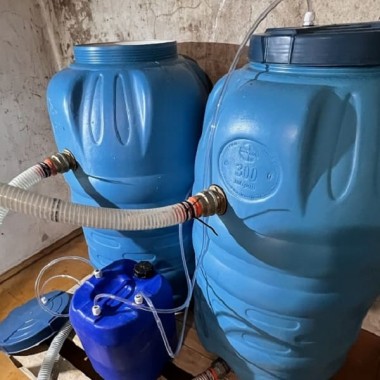 600 литров (340 л браги) комплект оборудования ферментации из муки — BTS Engineering