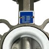 PN16 DN50 Затвор дисковый поворотный Баттерфляй, корпус и диск из нержавеющей стали AISI 304, Seat PTFE фото 5 — BTS Engineering