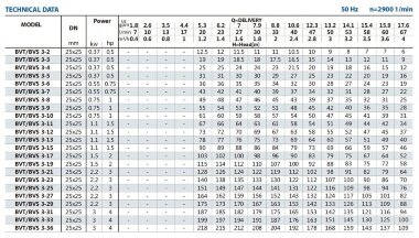 Насос для спирта многоступенчатый BVS 3-2, 0,37 kW, AISI 304, Ex — BTS Engineering