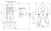 Pompe à engrenages pour colle Kupar KHP 1 pouce-B, Bronze, 2-5 m3/h фото 2 — BTS Engineering