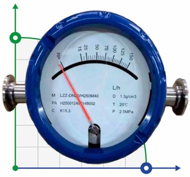 DN25 Расходомер ротаметр для C2H5OH 40% из нержавеющей стали KLZZ PN1, 100-1000 l/h Clamp — BTS Engineering