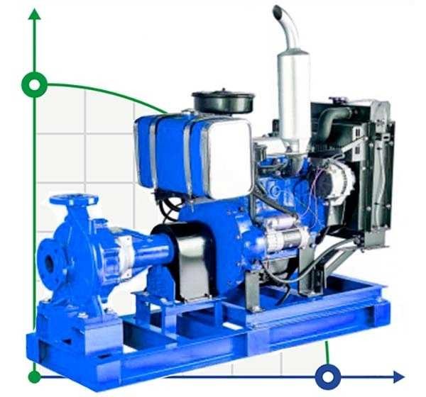 Sistema de riego diésel BSD 40-315/185 фото 1 — BTS Engineering