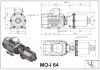 Гвинтовий насос з нержавіючої сталі для оливкової олії LIVERANI MO-I 64 TF 1,1 кВт, 1400 об/хв, 380В фото 3 &mdash; BTS Engineering