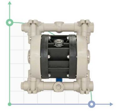 Пневматичний мембранний насос BOXER 50 PP IB50-P-MTTPN-- — BTS Engineering