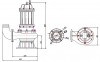 Насос фекальный высокого давления 50WQ20-55-11/2 фото 2 — BTS Engineering