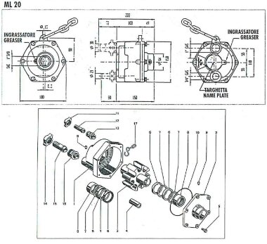 ML 20 pompa rolkowa WOM — BTS Engineering
