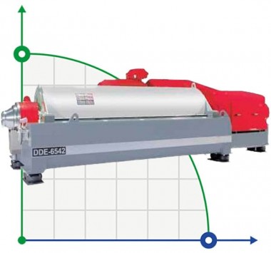 Wirówka do oczyszczalni ścieków HAUS DDE 6542 — BTS Engineering