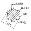 Rollenpumpe ML 20 30/30 von Traktorzapfwelle (VVP) zum Waschen фото 13 — BTS Engineering