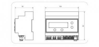 Контроллер AQUA DIN 20 START PPM A-J PROBES — BTS Engineering