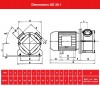 Насос импеллерный AlphaDynamic AD30.1/01/TR/DRP 1,1kW передвижной, с защитой от сухого хода фото 5 — BTS Engineering