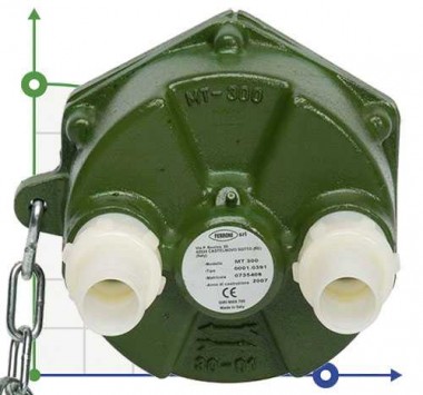 MT 300 rolkowa pompa traktorowa na WOM — BTS Engineering
