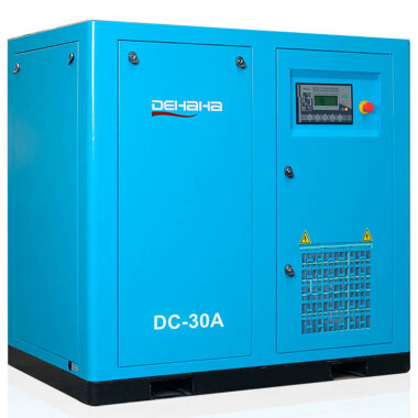 Винтовой компрессор с прямым приводом серии DC с подачей воздуха 1,0-66,1 м3/мин, мощностью 7,5-355 кВт, рабочим давлением 0,7-1,3 МПа — BTS Engineering