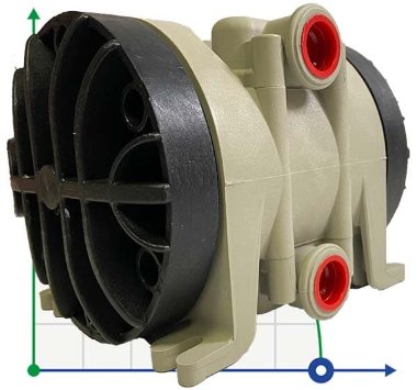 Pneumatic Diaphragm Pump PHOENIX 30-PP 1/2, P30P-HTTPV1 — BTS Engineering