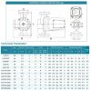 Pompa obiegowa HGR550-DN50, 220V z mokrym wirnikiem фото 3 — BTS Engineering