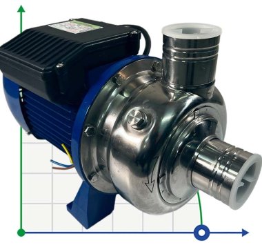 Центробежный насос для раствора гликоля BB250/075D, AISI304, 220V/50Hz, 2900 — BTS Engineering