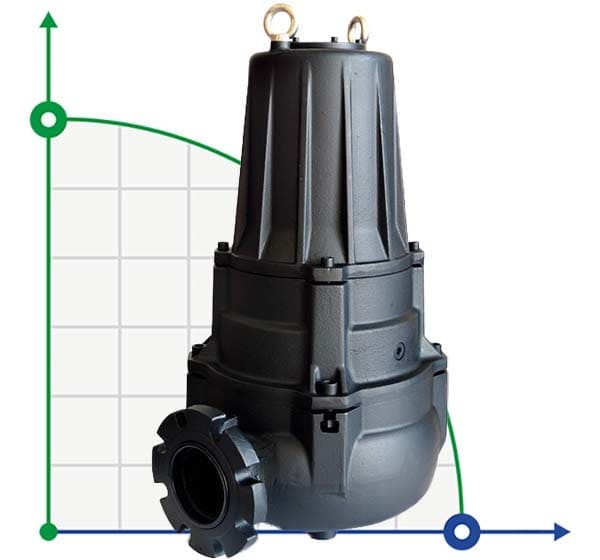 Канализационный погружной насос Dreno VT-EX 100/4/240 C.375 с вихревым рабочим колесом фото 1 — BTS Engineering