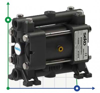 Пневматический мембранный насос SEKO Duotek AF7 PVDF — BTS Engineering